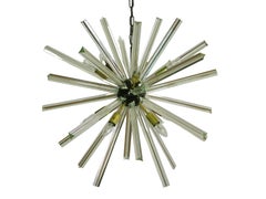 Crystal Prism Sputnik Chandeliers - 30 crystal glass