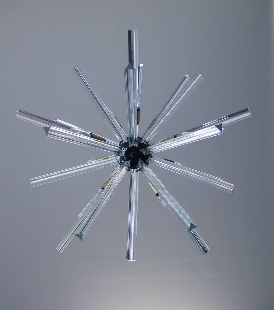 Crystal Prism Sputnik Chandeliers 2