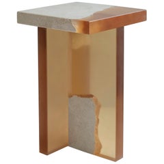 Crystal Resin and Marble, Fragment Side Table, Jang Hea Kyoung