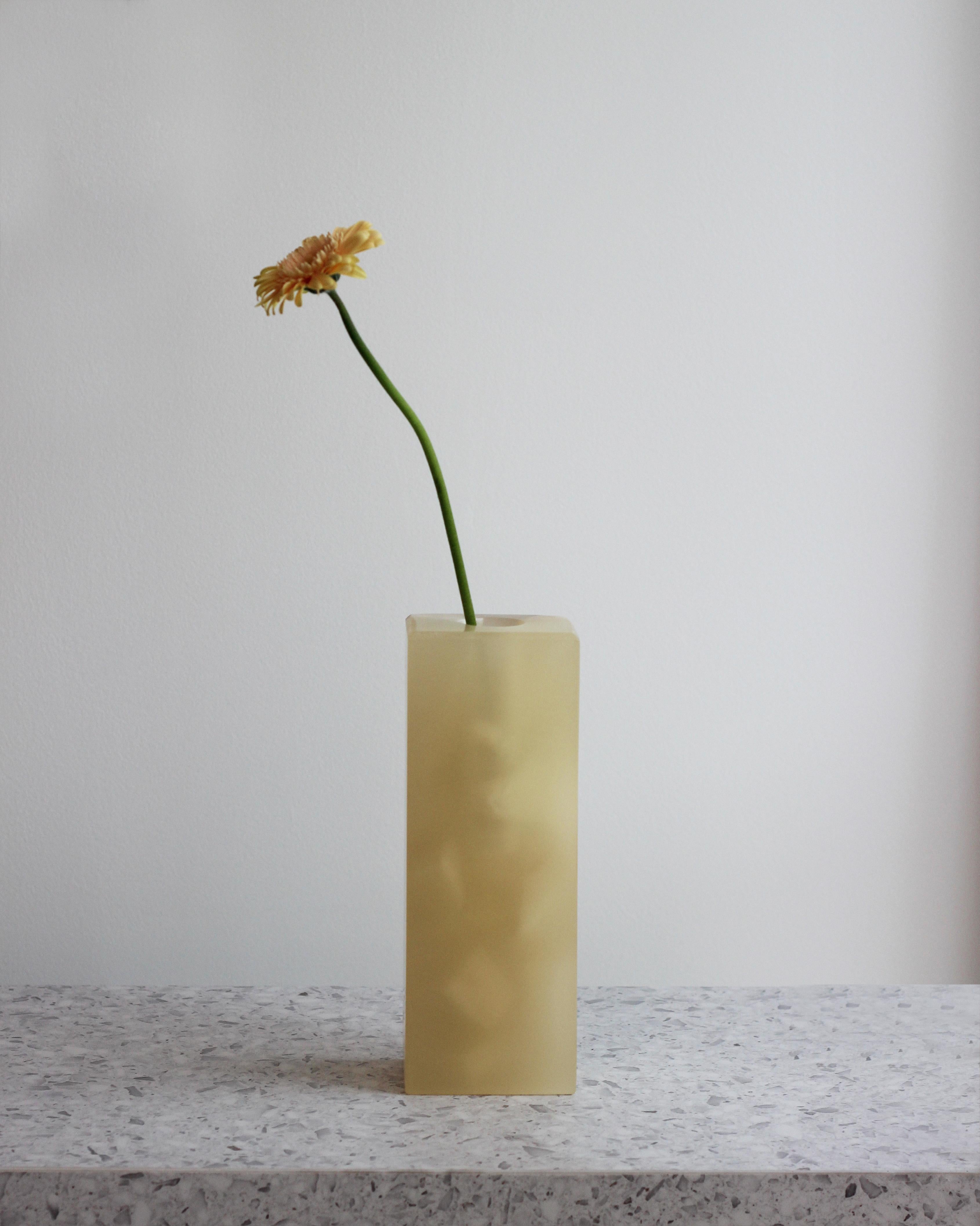 Korean Crystal Resin and Marble, Fragment Vase, Jang Hea Kyoung