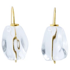 Gold Plate Drop Earrings