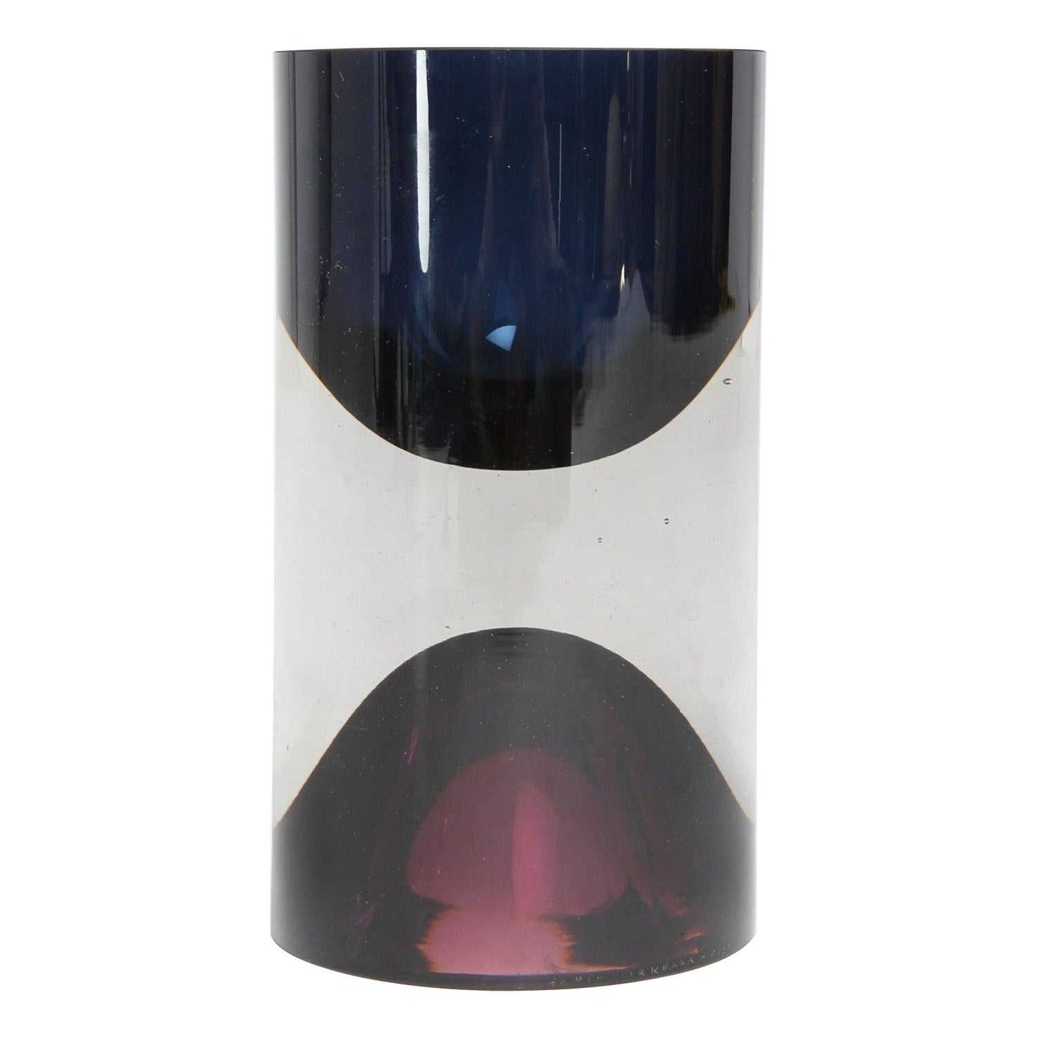 Crystal Sculpture by Tapio Wirkkala for Iittala glassworks For Sale