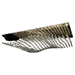 Crystal Sea Modular Pendant LED in Gold Plating and Crystal by Aggiolight
