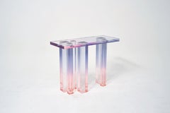 Crystal Series Console Table 03 in Acrylic