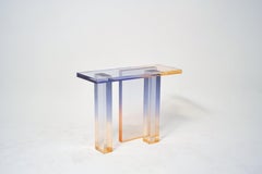 Crystal Series Console Table 04 in Acrylic