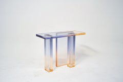 Crystal Series Gradient, Acrylic Console Table IV, Made in South Korea