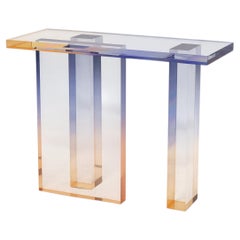 Crystal Series Gradient, Acrylic Console Table IV, Made in South Korea