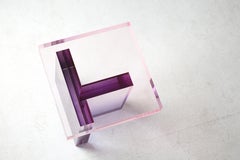 Crystal Series Gradient, Acrylic Table I , Made in South Korea