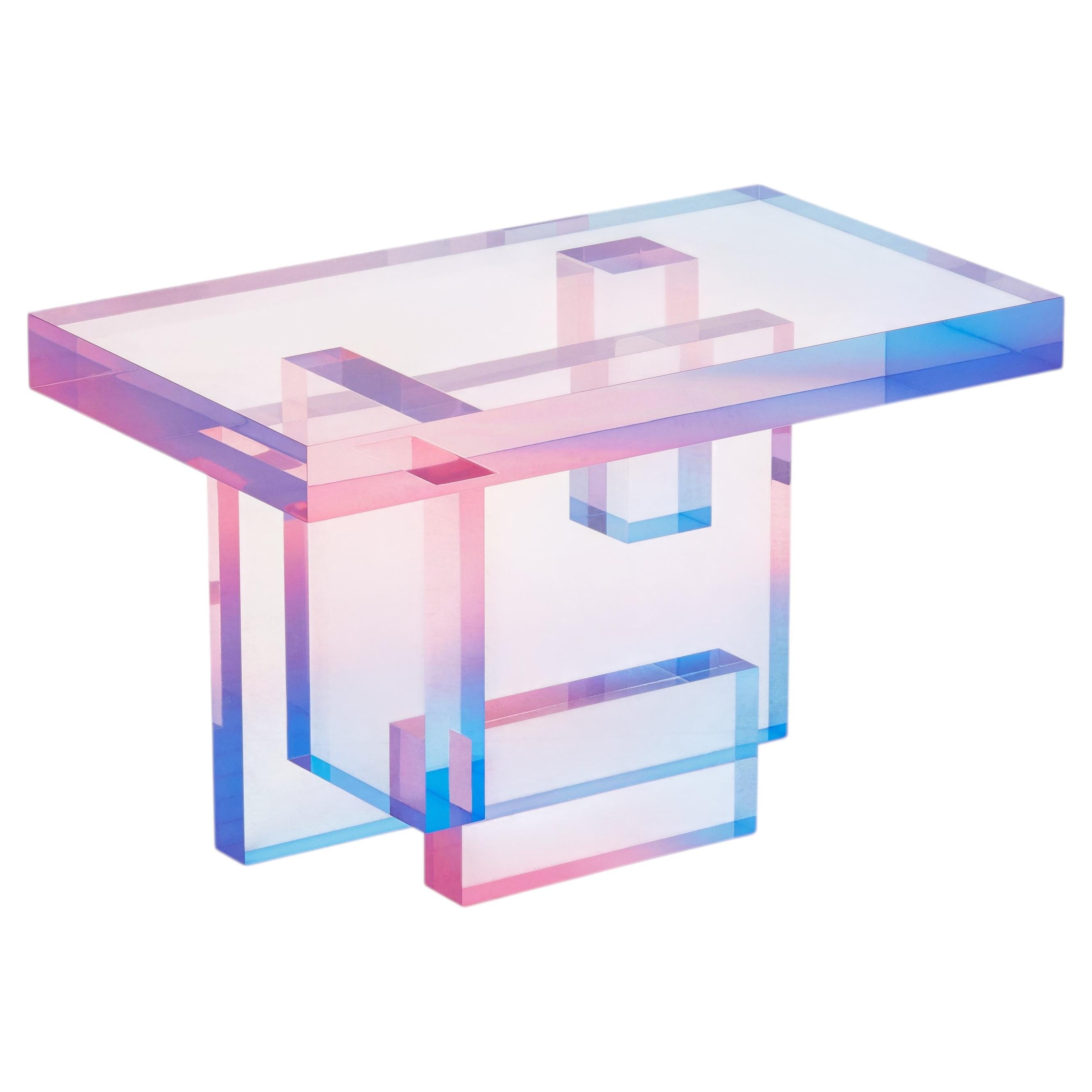 Crystal Series Gradient, Acrylic Table IV , Made in South Korea