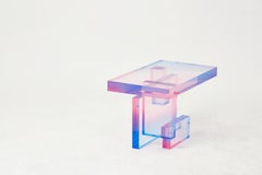 Crystal Series Table 04 in Acrylic