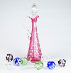 Crystal Serveware Art Deco for Liquor