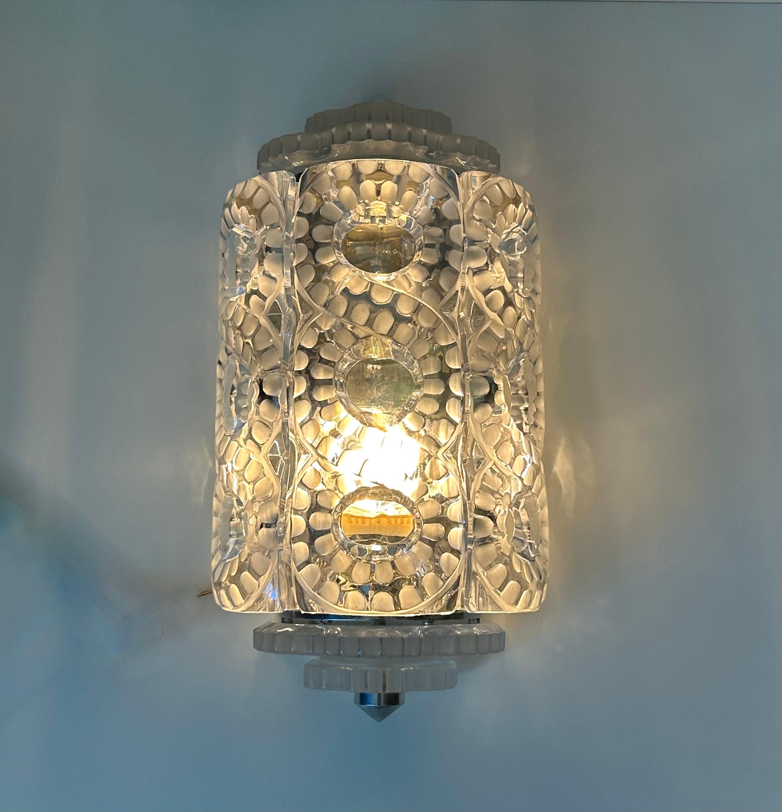 Applique Séville de Lalique, France, années 2000 en vente 7