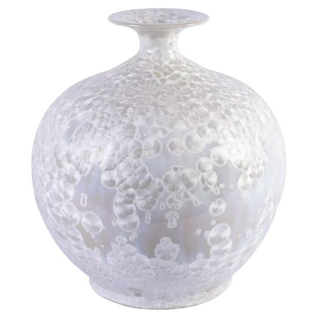 Crystal Shell Pomegranate Vase For Sale