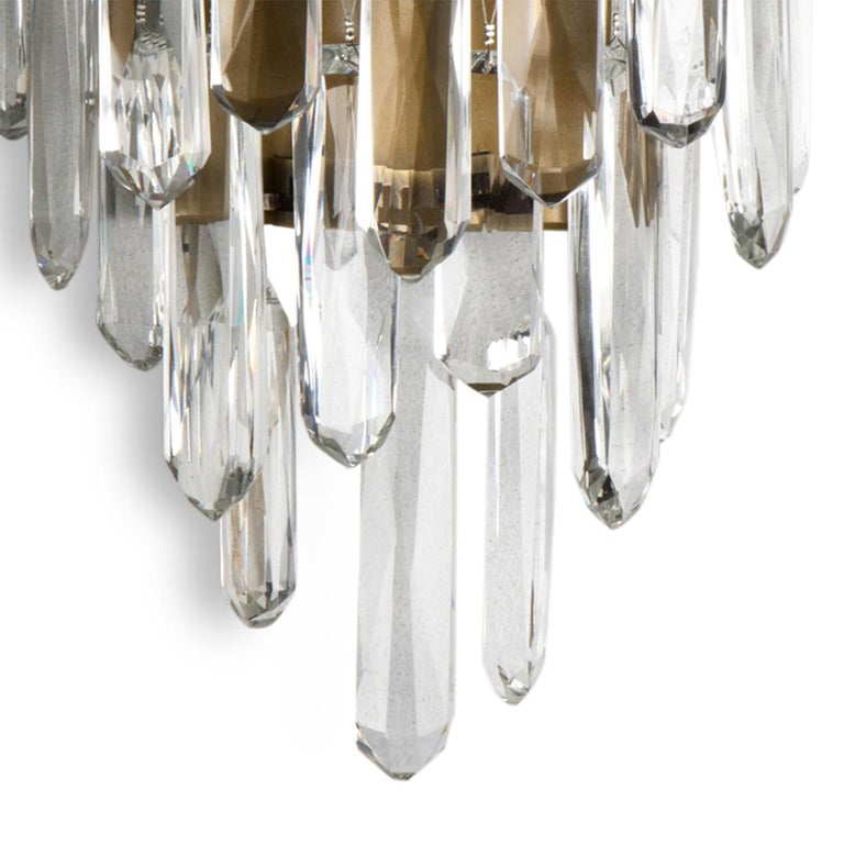 Crystal Sticks Wall Lamp For Sale at 1stDibs