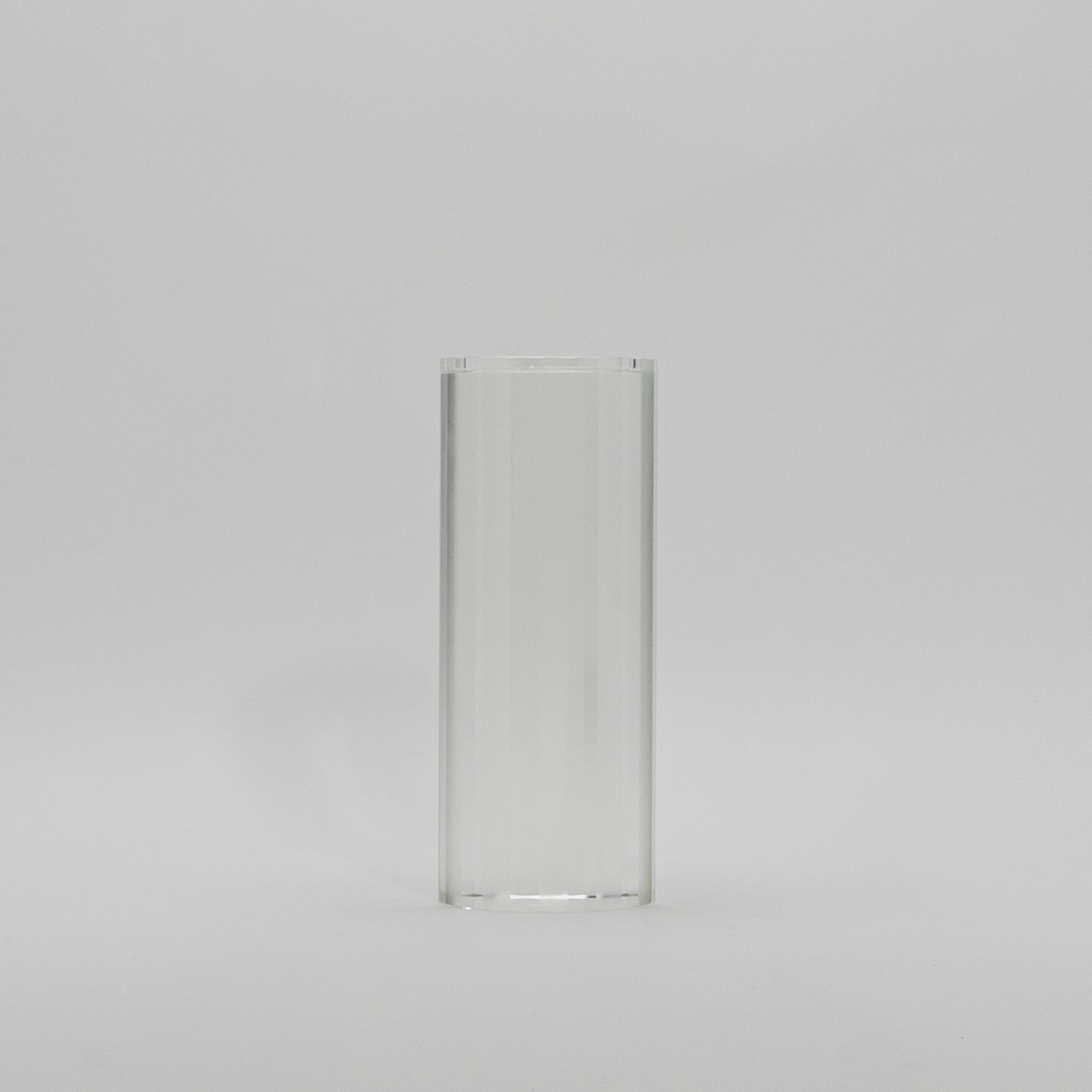 The Crystal Stripe Pillar by KA Glass is a statement of elegance, meticulously handcrafted from the finest crystal glass. Its sleek design features delicate, etched stripes that wrap around the pillar, creating a mesmerizing interplay of light and
