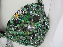 Crystal Studded Show Bra