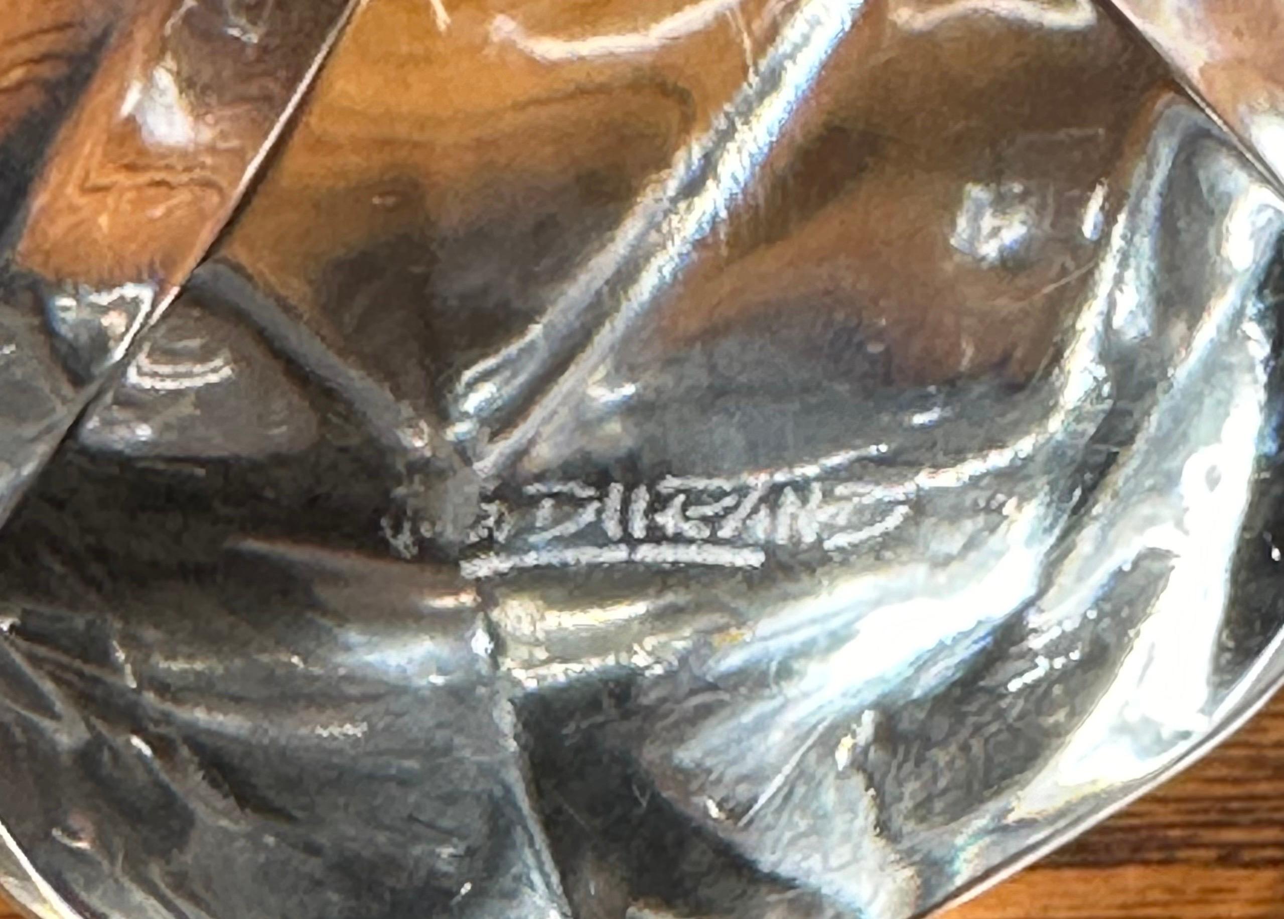 Scultura di cristallo con aquila calva stilizzata / fermacarte di J. J. Durand di Francia in vendita 7