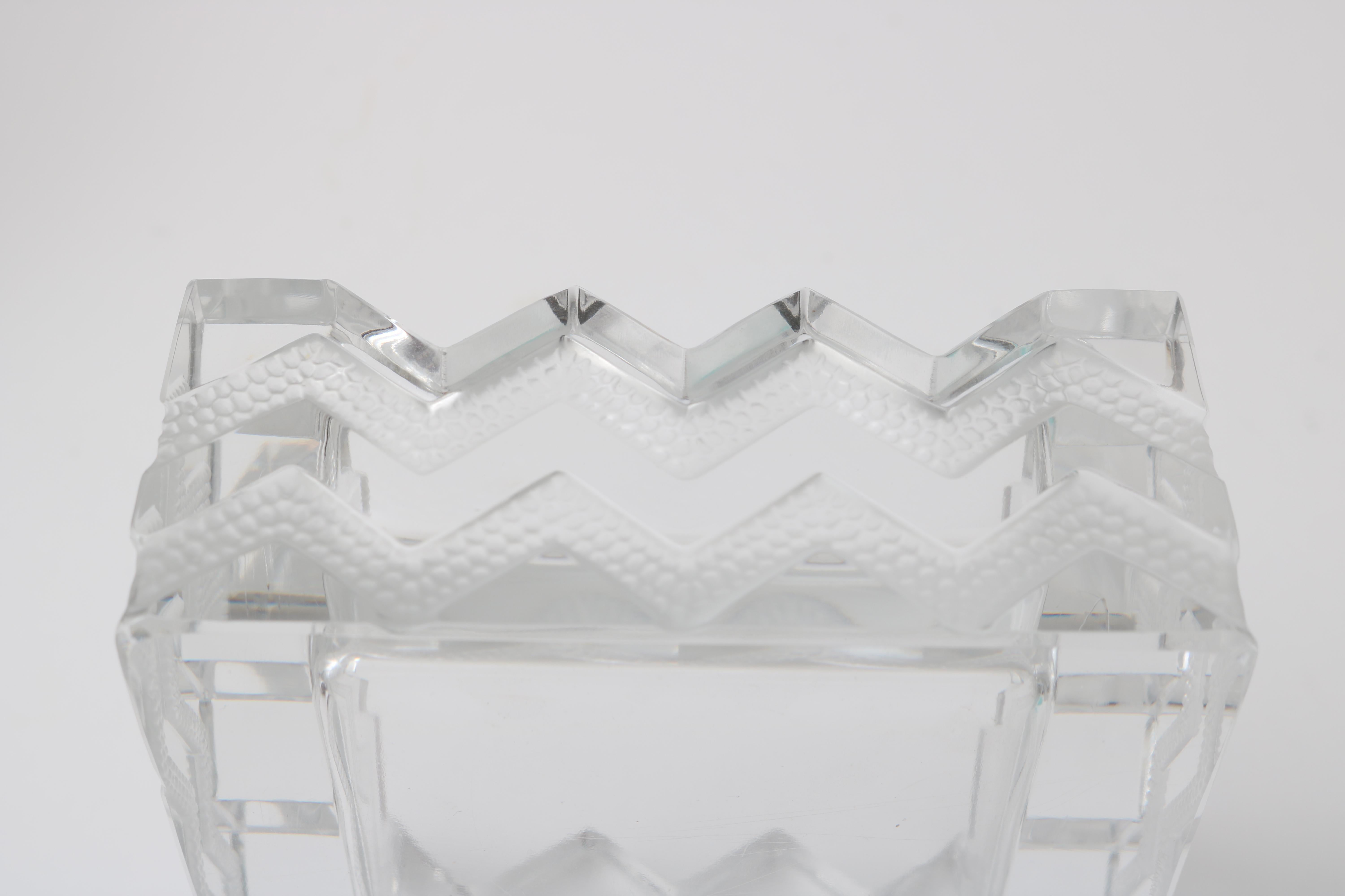 This stylish dish by Lalique is know as 