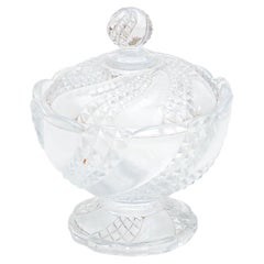 Crystal Sugar Bowl, circa 1930