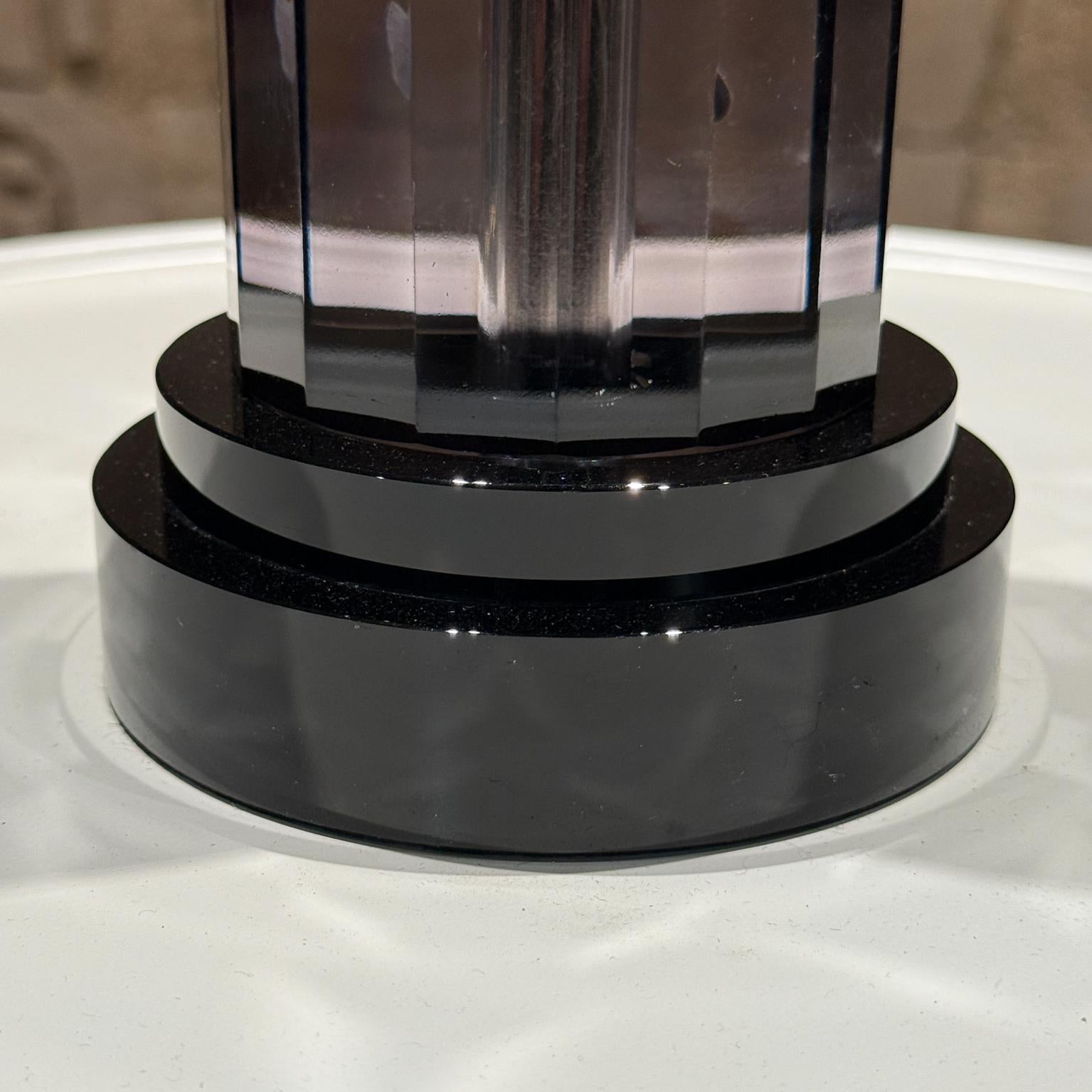Late 20th Century Crystal Table Lamp by Ralph Lauren For Sale