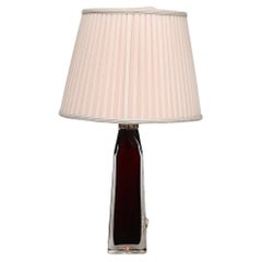 Vintage Crystal table lamp, Carl Fagerlund Orrefors