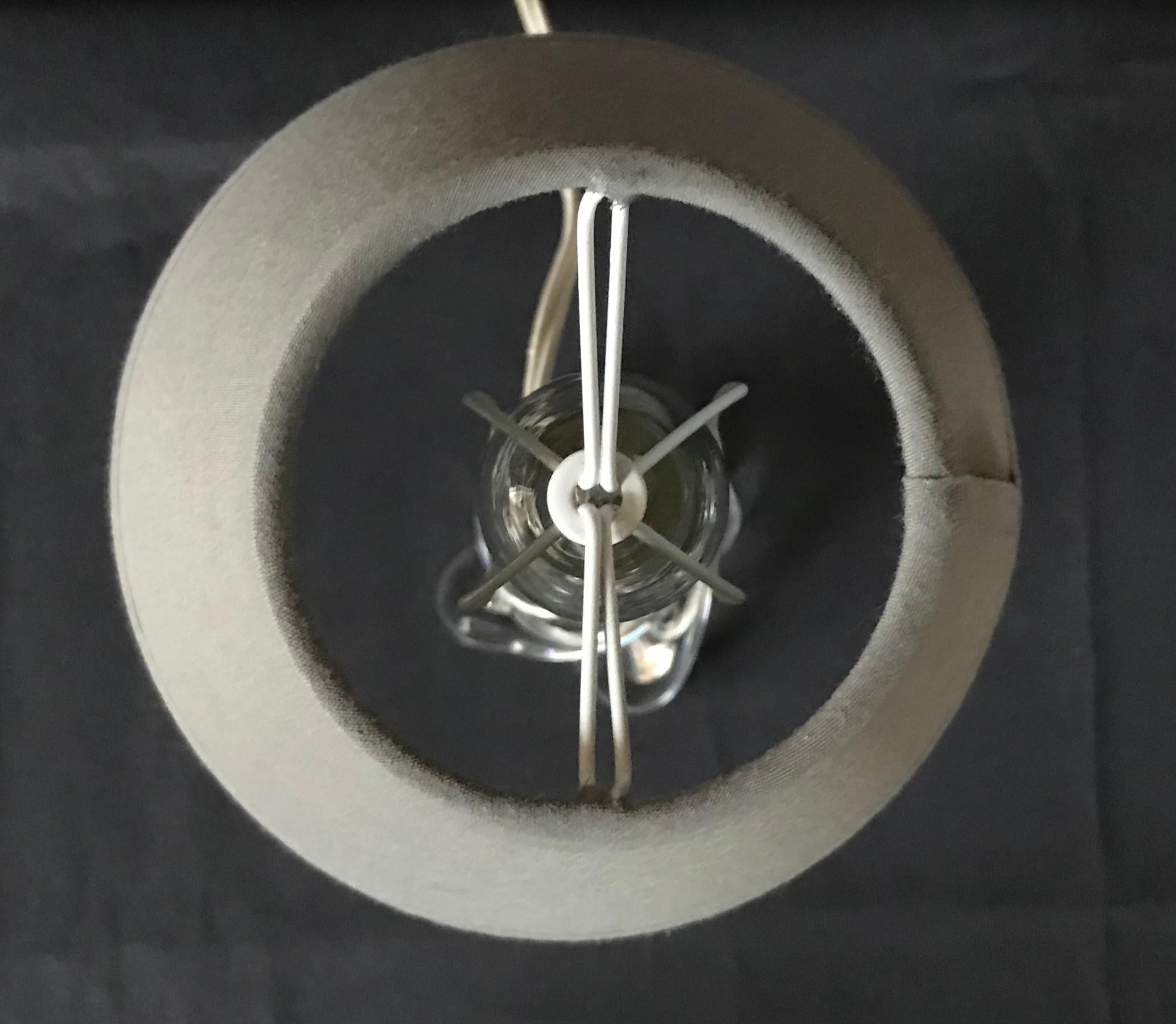 Mid-Century Modern Lampe de bureau en cristal de Sèvres, France, 1950 en vente