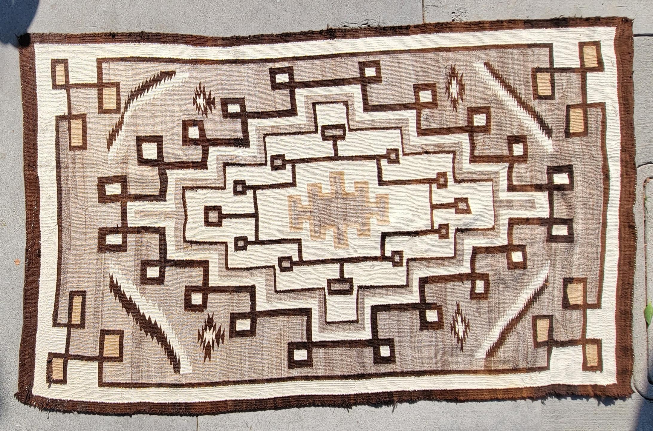 Crystal Trading Post / Alfombra de tejido indio navajo