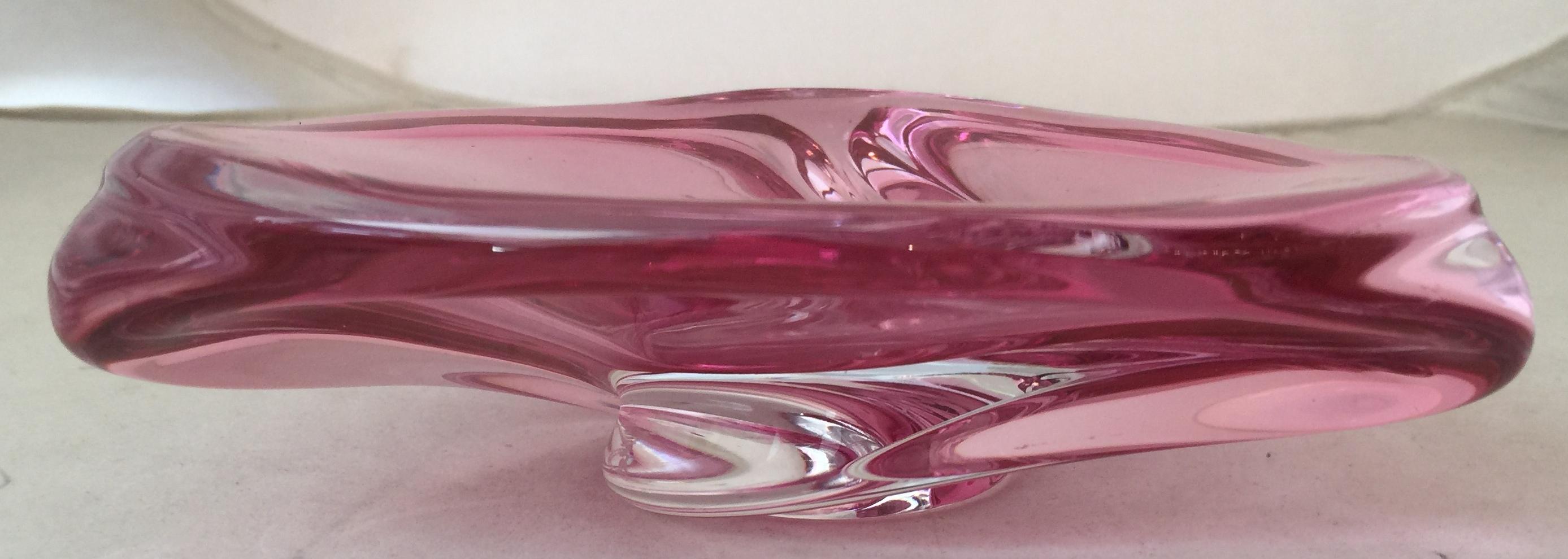 Vase en cristal, 1930, signé Val Saint Lambert en vente 2