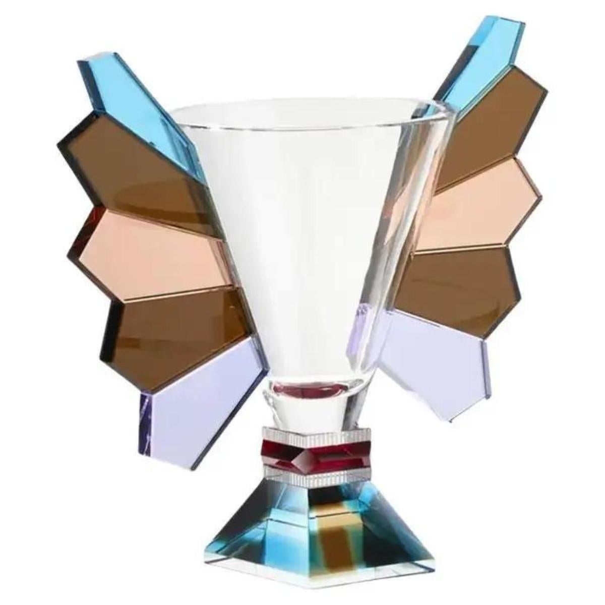 Moderno Vaso di cristallo, modello AMA, 21° secolo. in vendita