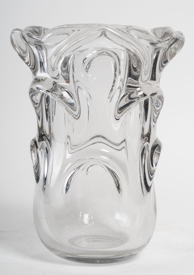 Crystal Vase by André Thuret at 1stDibs