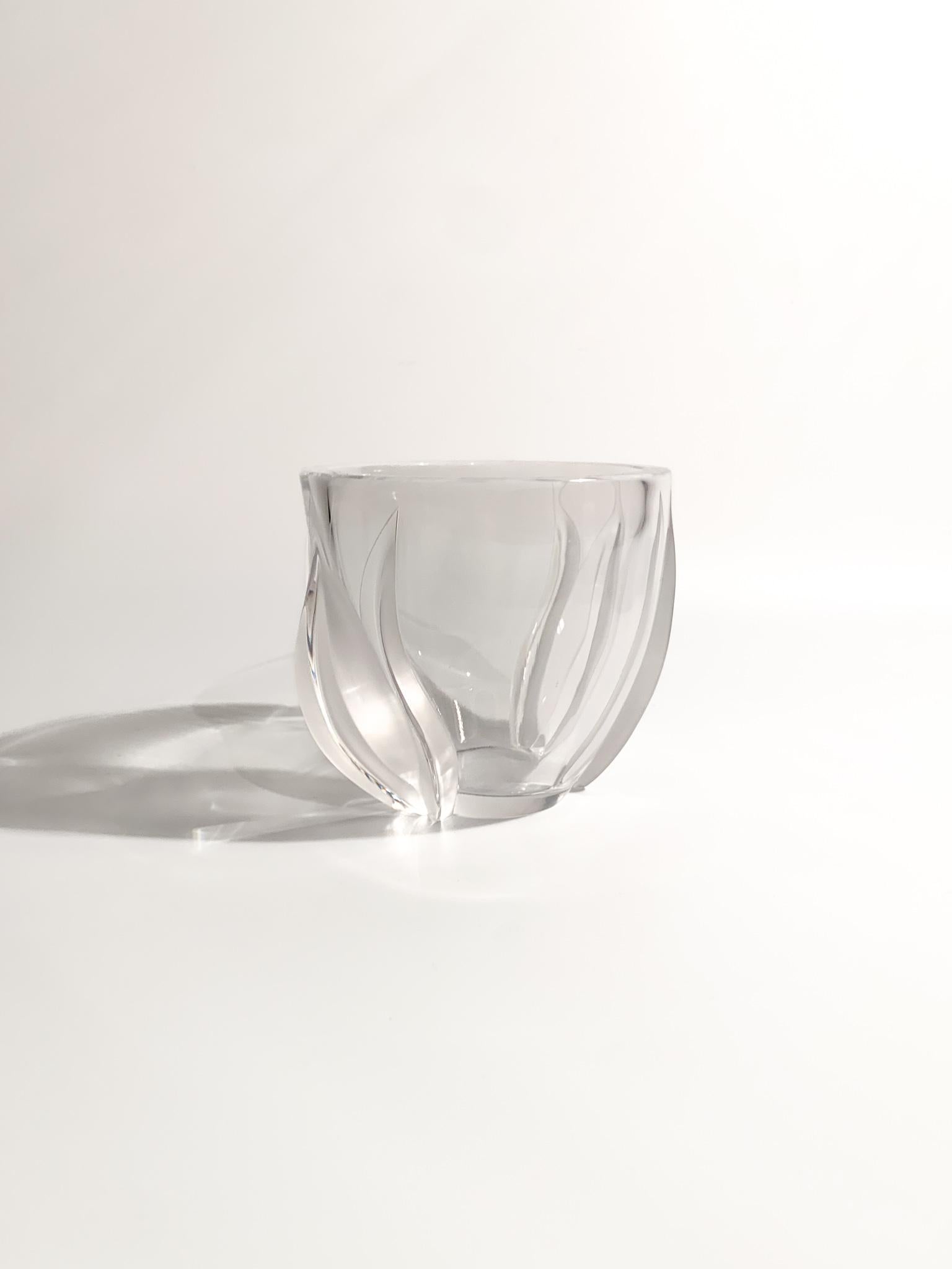 lalique crystal bowl vintage