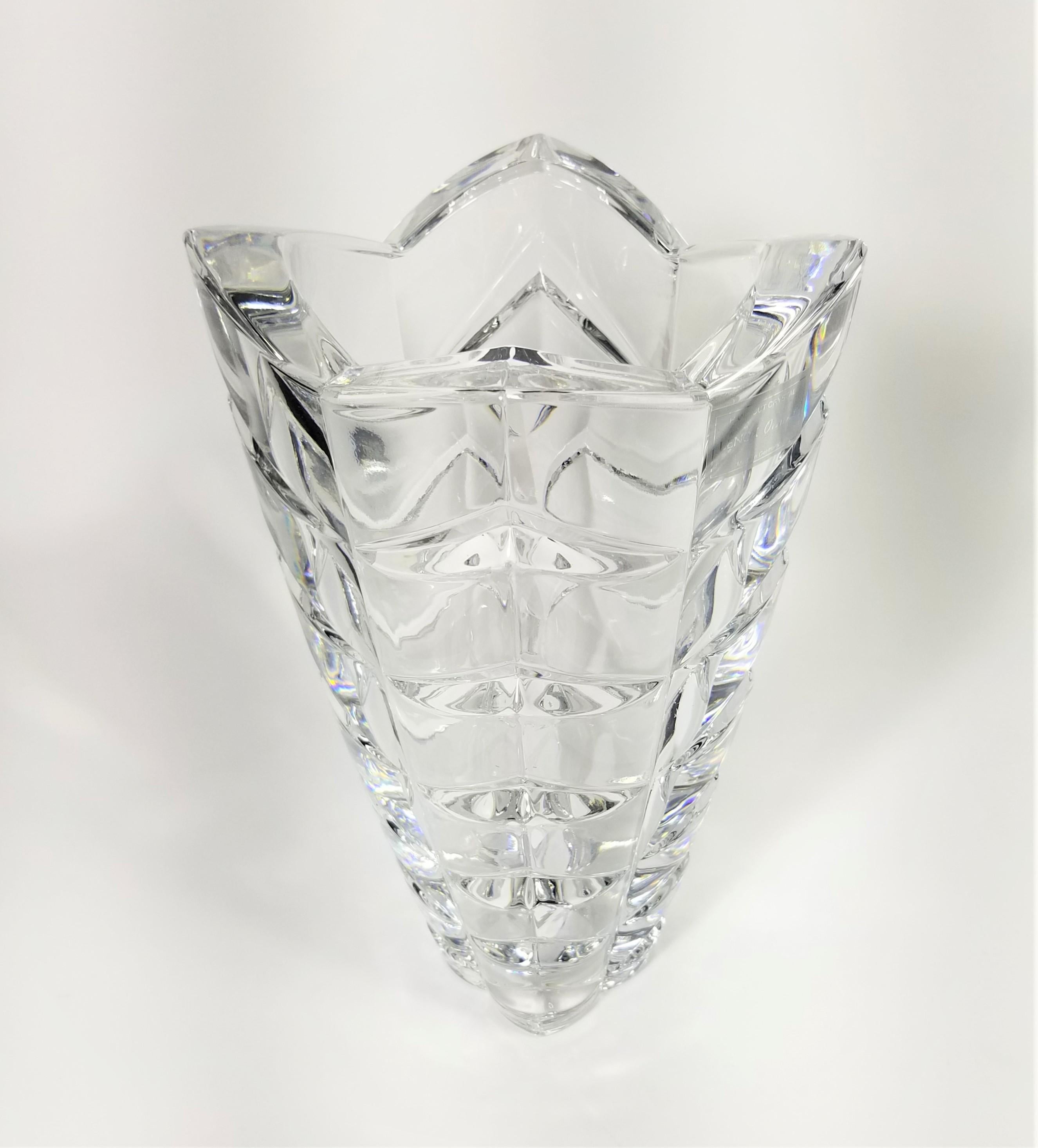 Crystal Vase by Lenox Hand Cut  Made in Germany Unused  For Sale 3