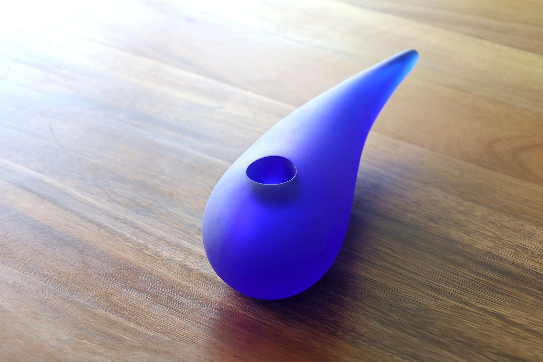 Vaso di cristallo 'Etrangeté n°3' di Philippe Starck per Daum In condizioni buone in vendita a Mérida, YU