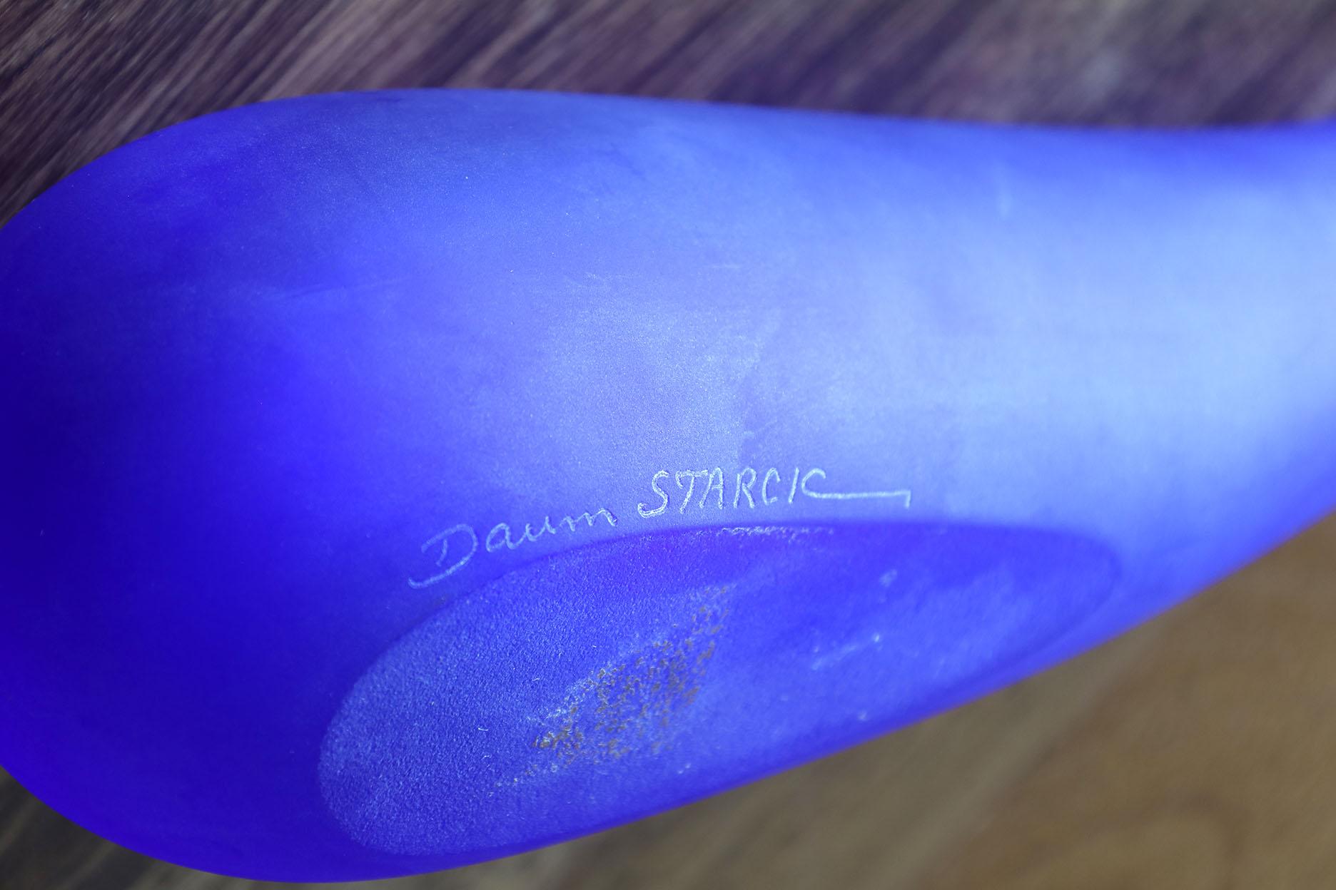 Cristallo Vaso di cristallo 'Etrangeté n°3' di Philippe Starck per Daum in vendita