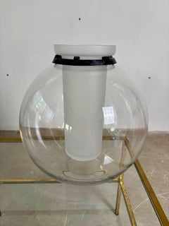 Crystal Vase for Kristal Sonoro by Gianfranco Frattini, 1980s