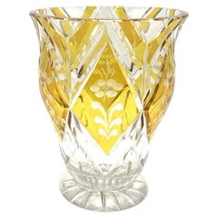 Crystal vase, Julia Glassworks, Poland, 1960s