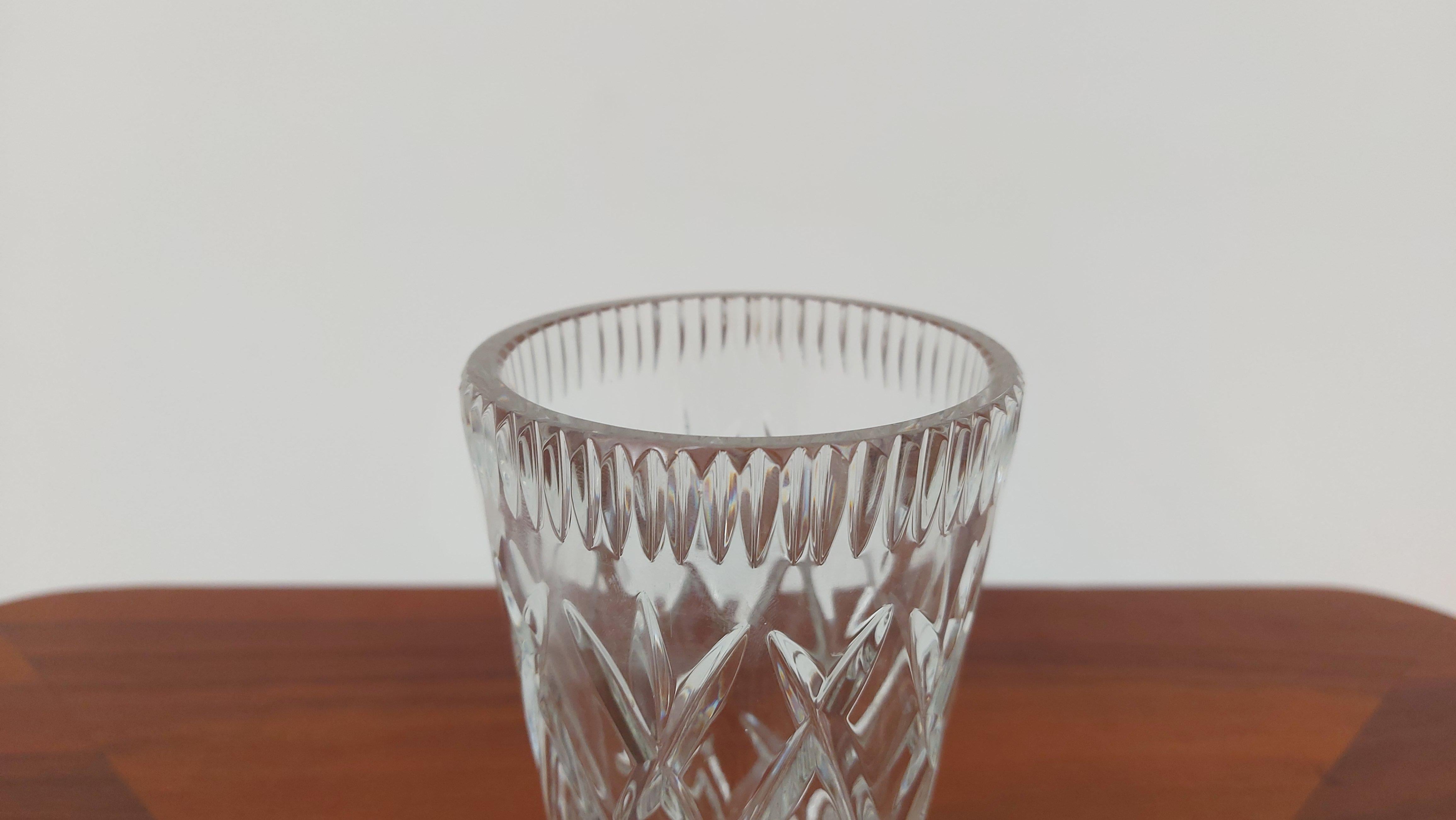 polish crystal vase