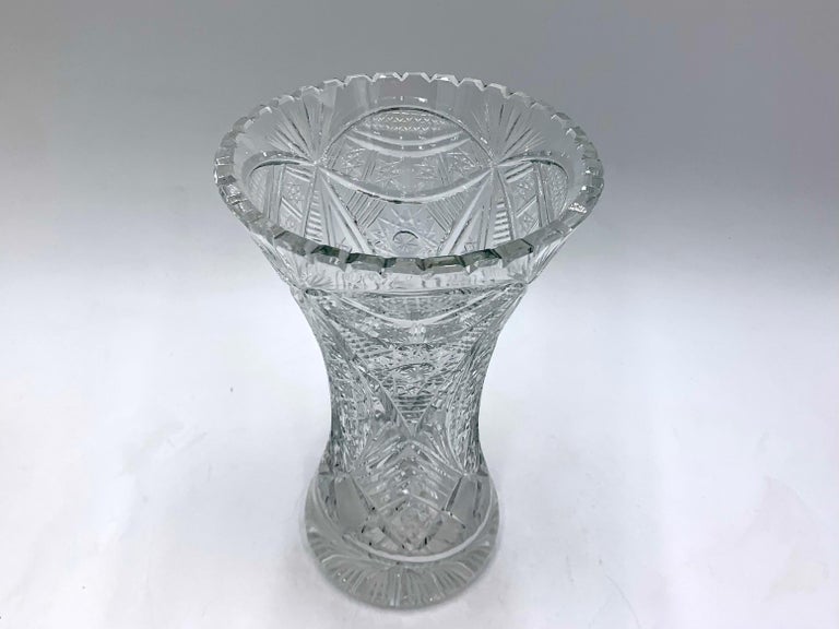 Crystal Vase, Poland, 1960s For Sale at 1stDibs crystal vases prouds