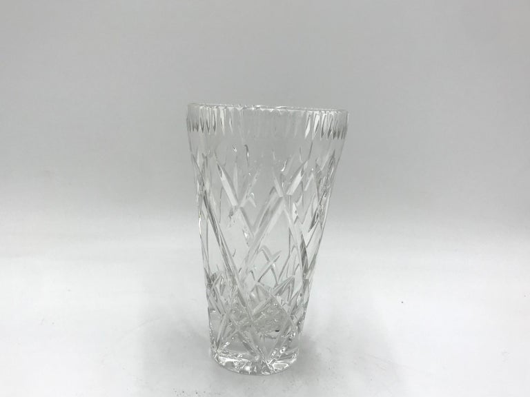 Crystal Vase, Poland, 1960s For Sale at 1stDibs polish crystal vase