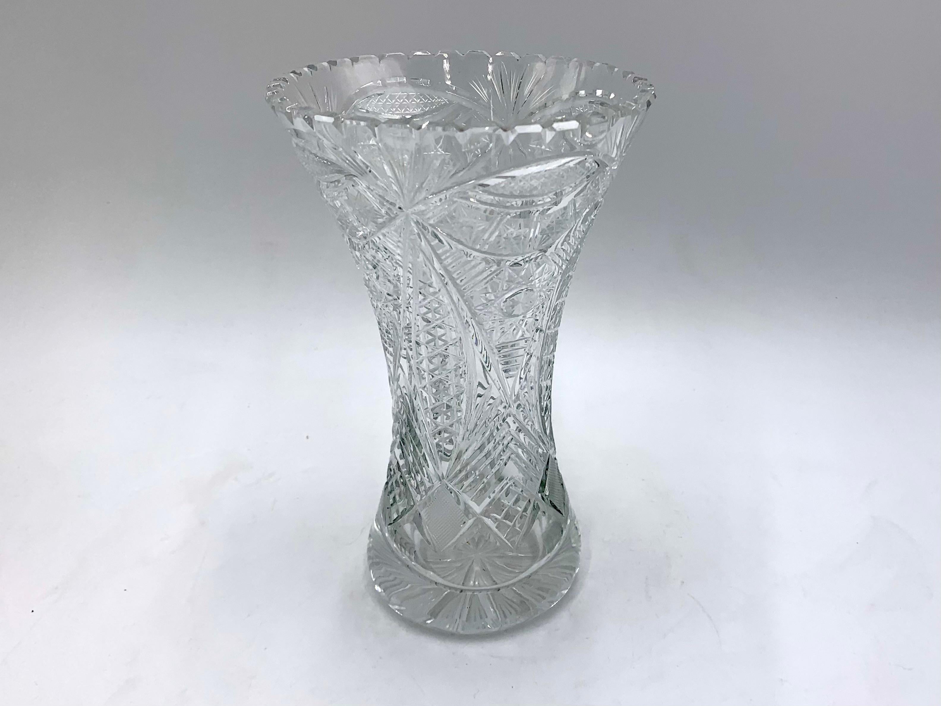 prouds crystal vase