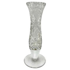 Crystal Vase, Poland, 1960s