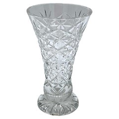 Crystal Vase, Poland, 1960s