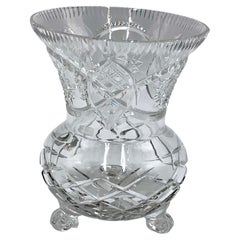 Crystal Vase, Poland, 1960s