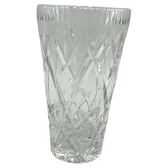 Vase en cristal, Pologne, années 1960