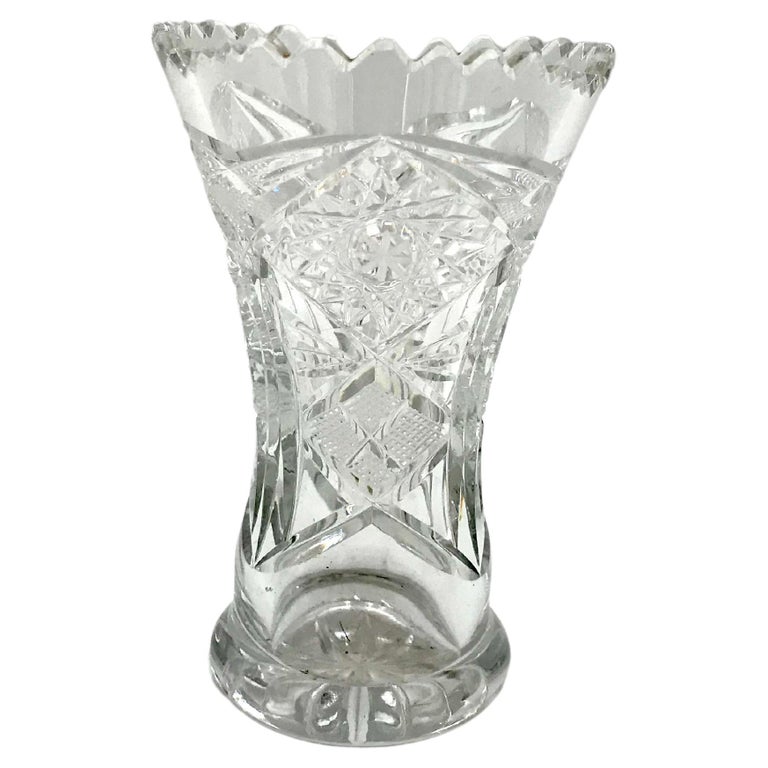 Vase en cristal, Pologne, années 1960 En vente sur 1stDibs | cristal de  bohême polonais