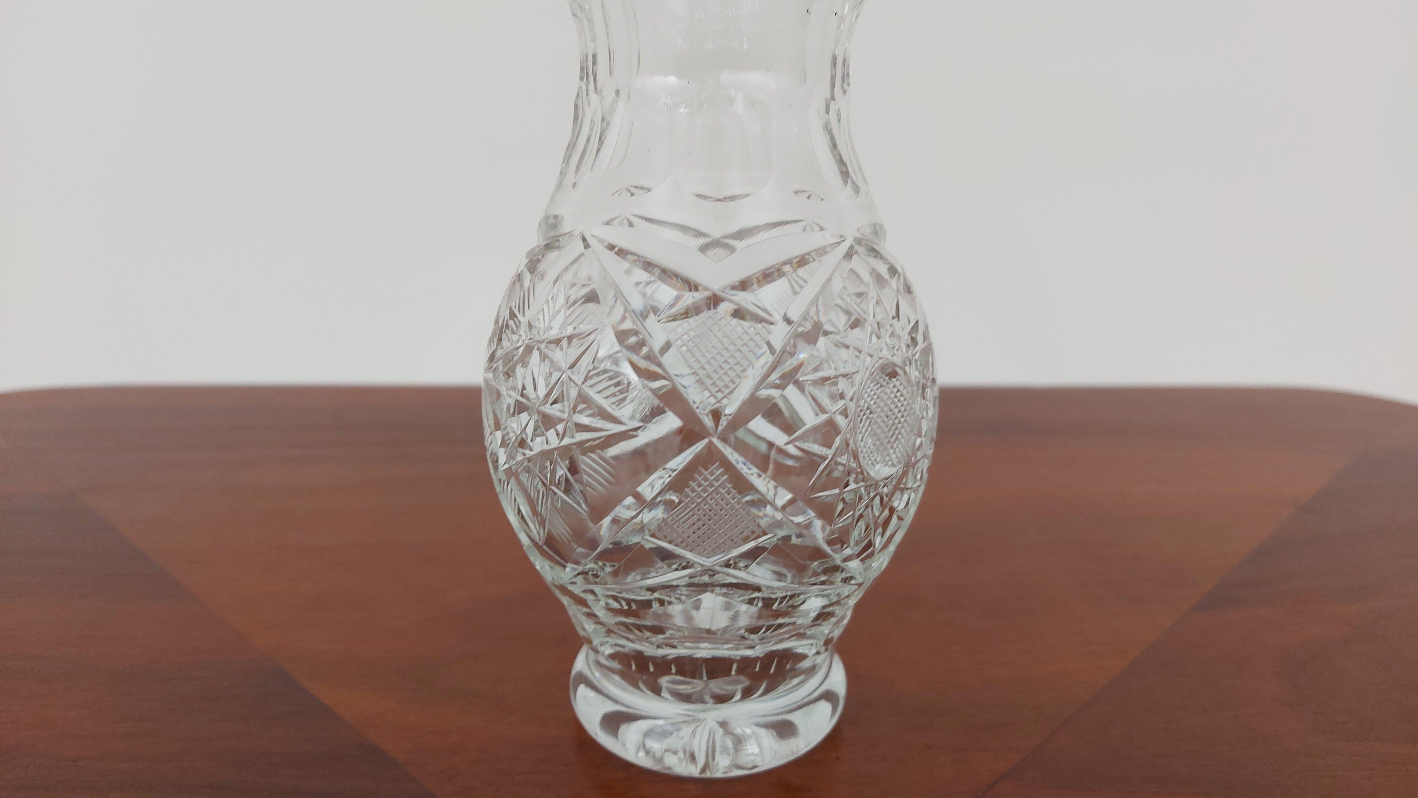 polish crystal vase