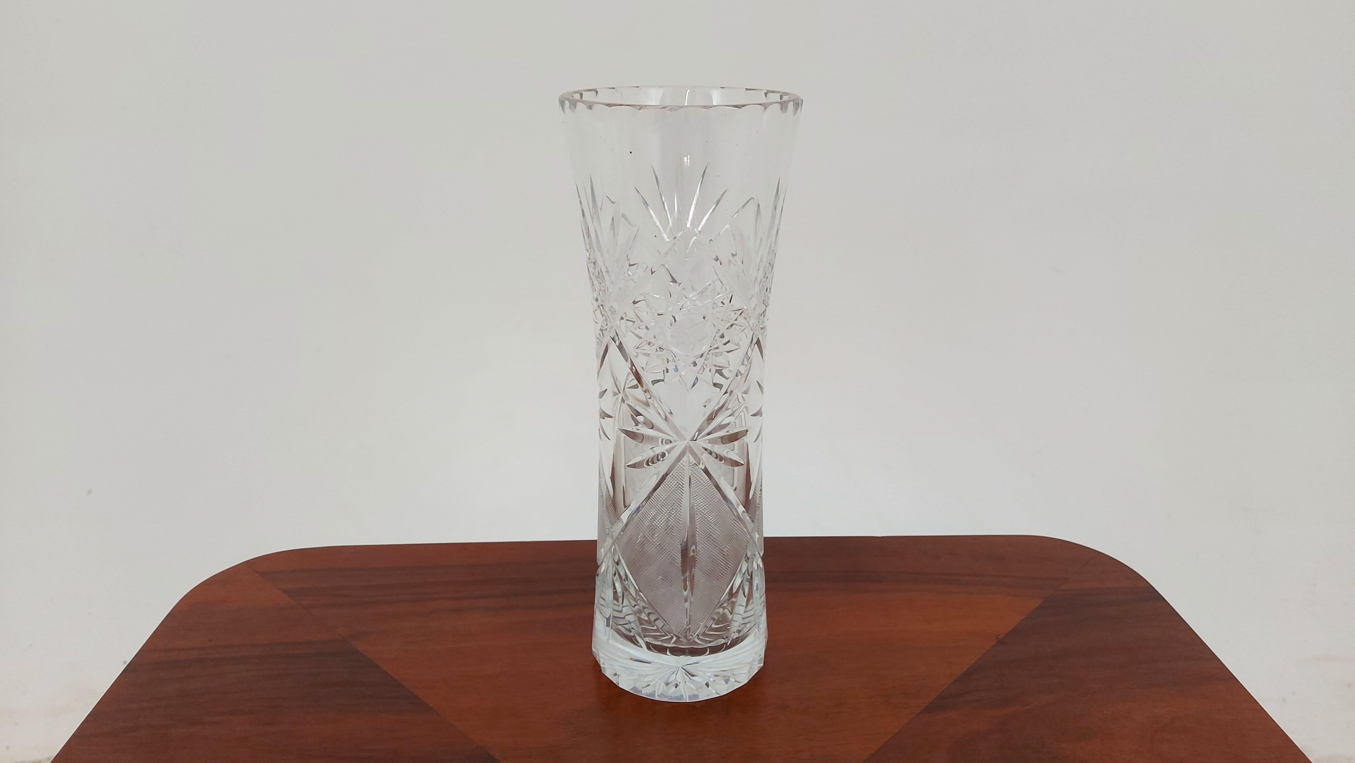 polish crystal vases