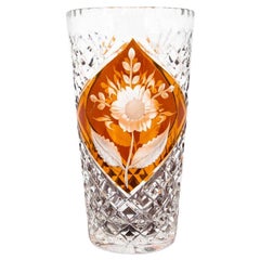 Crystal Vase, Poland, 1970s