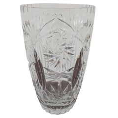 Vintage Crystal Vase, Poland, 1970s