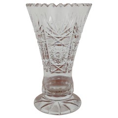 Crystal Vase, Poland, 1970s